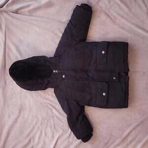 Baby Gap Heavy Winter Jacket - Black Size 18 to 24 months